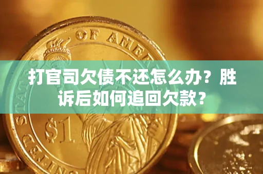 武汉打官司欠债不还怎么办？胜诉后如何追回欠款？