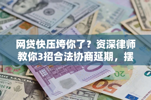 武汉网贷快压垮你了？资深律师教你3招合法协商延期，摆脱暴力催收！